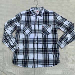 Levi’s Plaid Button-down Shirt, L